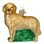 Old World Christmas Golden Retriever Ornament