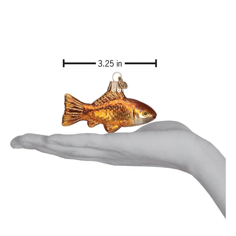 Old World Christmas Goldfish Ornament