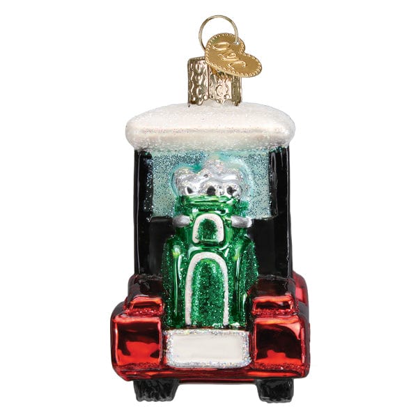 Old World Christmas Golf Cart Ornament