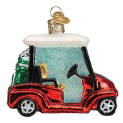 Old World Christmas Golf Cart Ornament