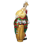 Old World Christmas Golfing Santa Ornament
