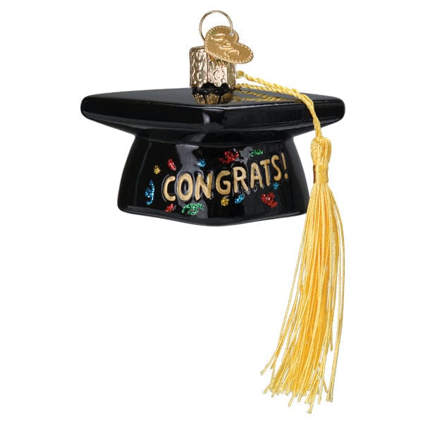 Old World Christmas Graduation Cap Ornament
