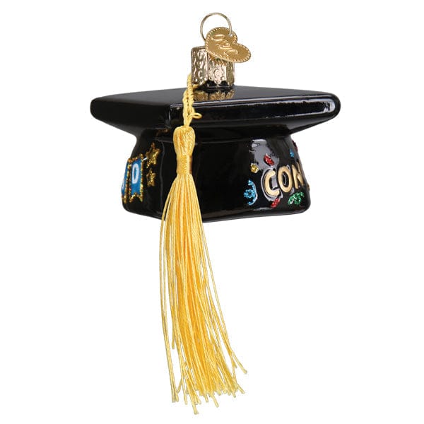 Old World Christmas Graduation Cap Ornament