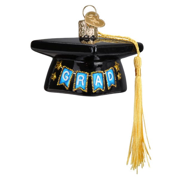 Old World Christmas Graduation Cap Ornament