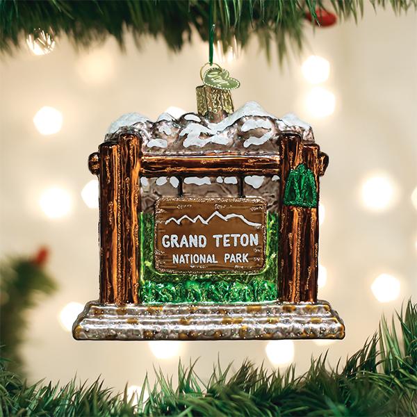 Old World Christmas Grand Teton National Park Ornament