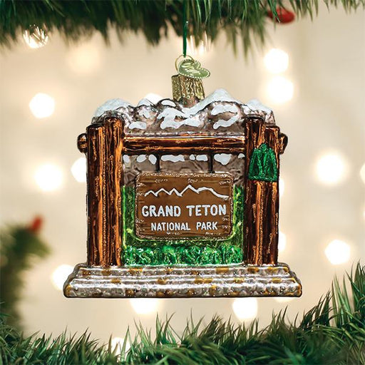 Old World Christmas Grand Teton National Park Ornament
