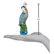 Old World Christmas Great Blue Heron Ornament