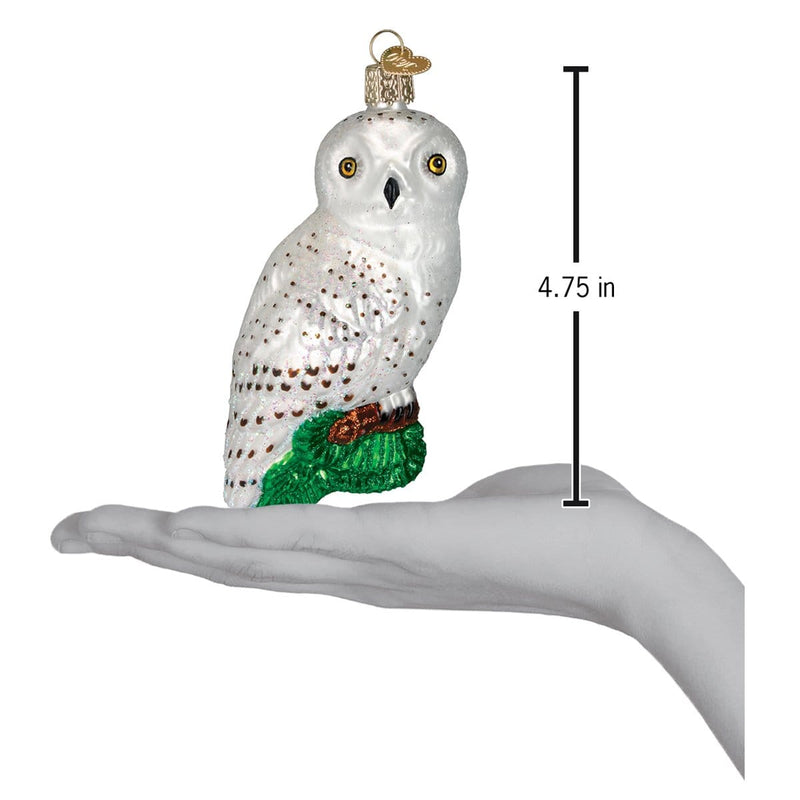 Old World Christmas Great White Owl Ornament
