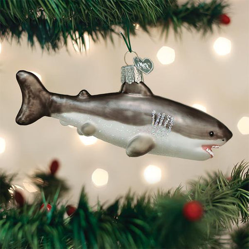 Old World Christmas Great White Shark Ornament