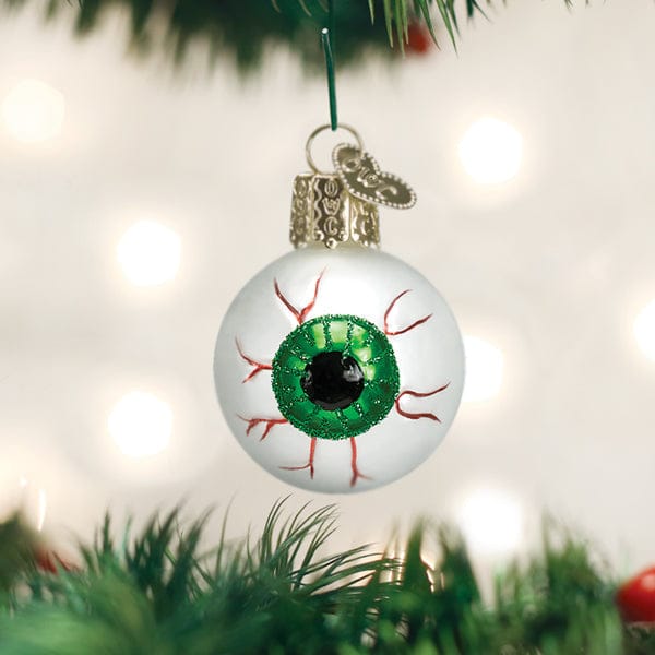 Old World Christmas Green Evil Eye Ornament