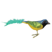 Old World Christmas Green Jay Ornament