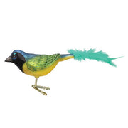 Old World Christmas Green Jay Ornament