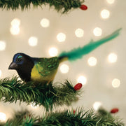 Old World Christmas Green Jay Ornament