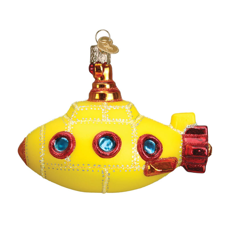 Old World Christmas Groovy Submarine Ornament