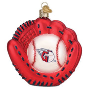 Old World Christmas Guardians Baseball Mitt Ornament