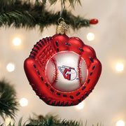 Old World Christmas Guardians Baseball Mitt Ornament