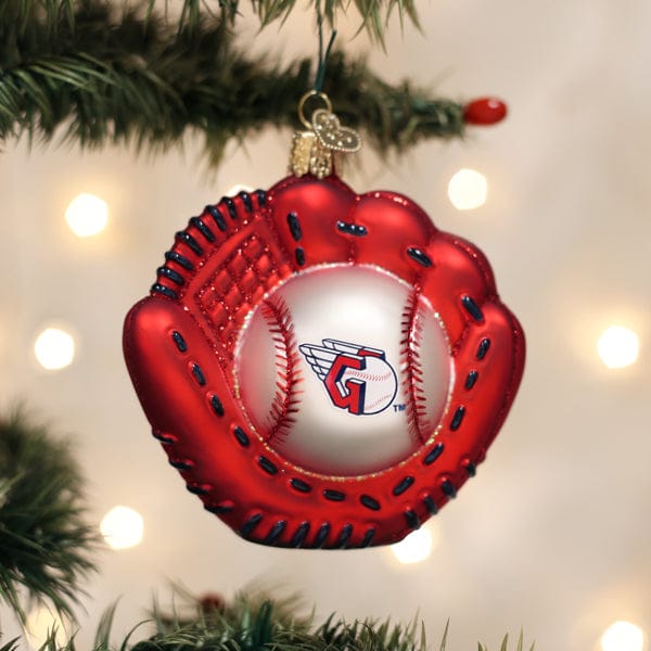 Old World Christmas Guardians Baseball Mitt Ornament