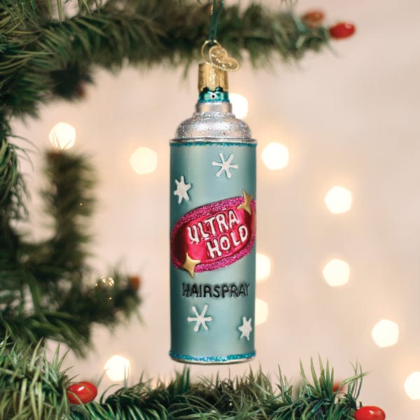 Old World Christmas Hairspray Ornament