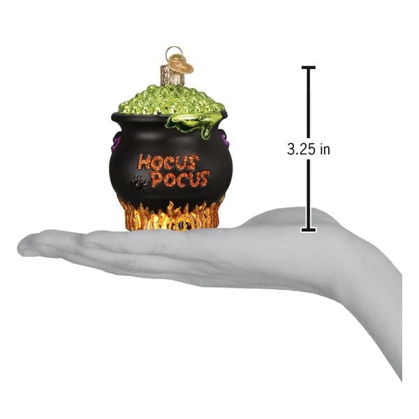 Old World Christmas Halloween Cauldron Ornament