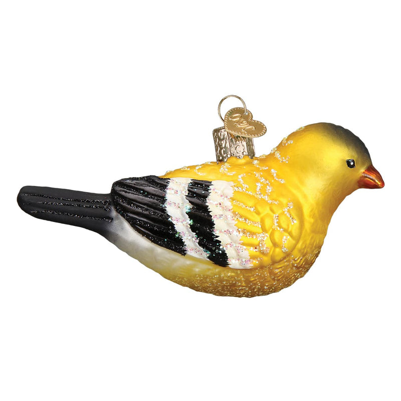 Old World Christmas Hanging American Goldfinch