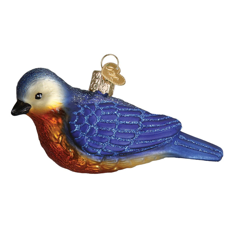 Old World Christmas Hanging Western Bluebird