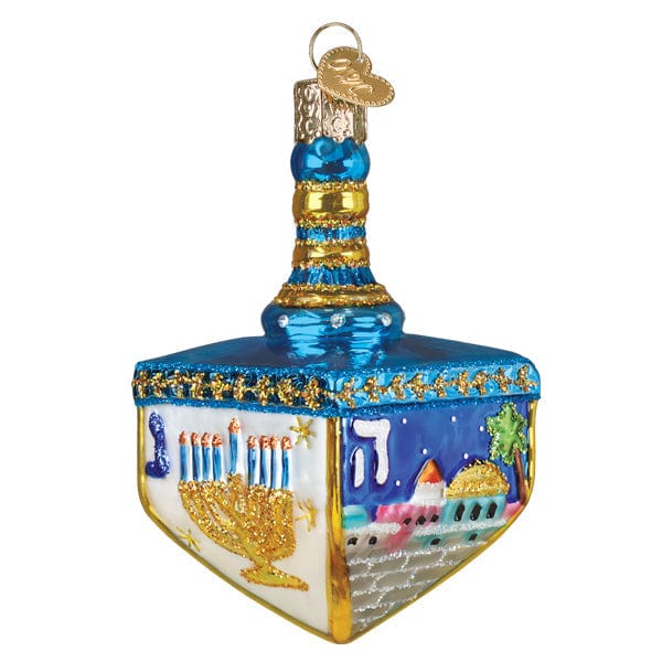 Old World Christmas Hanukkah Dreidel Ornament