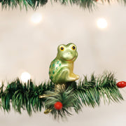 Old World Christmas Happy Froggy Ornament