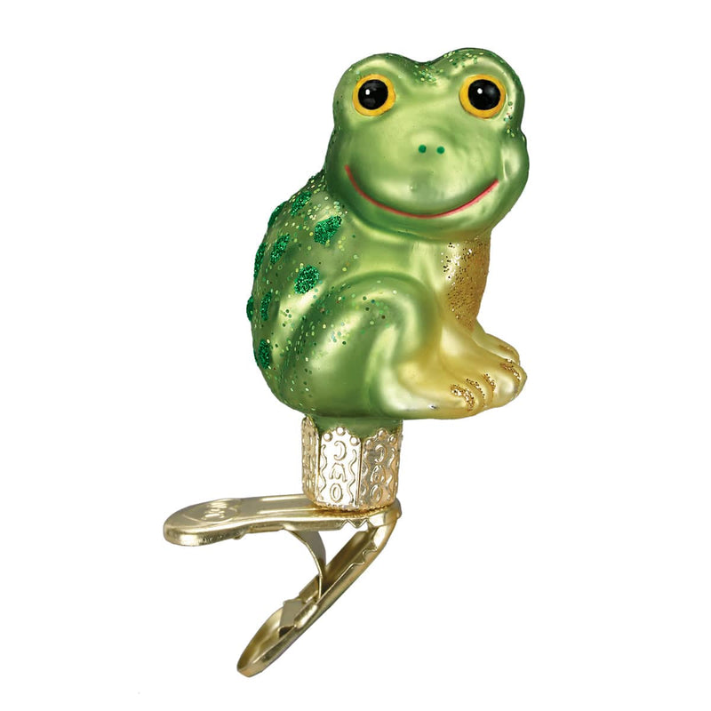 Old World Christmas Happy Froggy Ornament