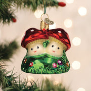 Old World Christmas Happy Mushrooms Ornament