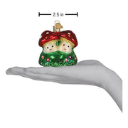 Old World Christmas Happy Mushrooms Ornament