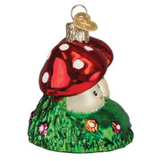 Old World Christmas Happy Mushrooms Ornament