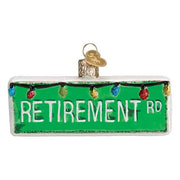 Old World Christmas Happy Retirement Ornament