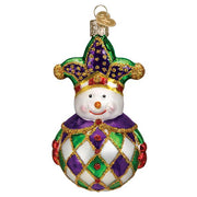 Old World Christmas Harlequin Snowman