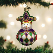 Old World Christmas Harlequin Snowman
