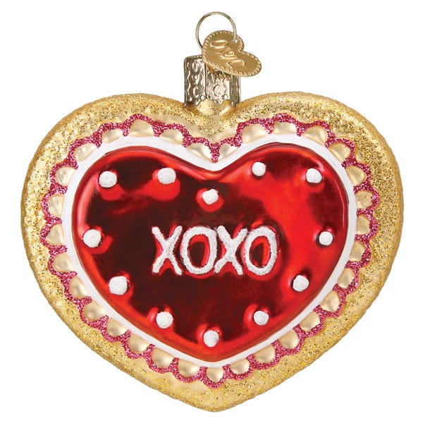 Old World Christmas Heart Cookie Ornament