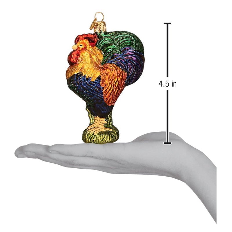 Old World Christmas Heirloom Rooster Ornament