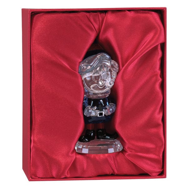 Old World Christmas Hermey Crystal Figurine