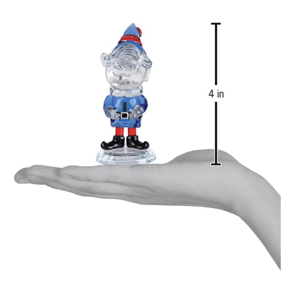 Old World Christmas Hermey Crystal Figurine