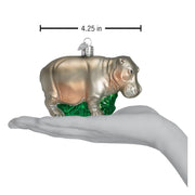 Old World Christmas Hippopotamus Ornament