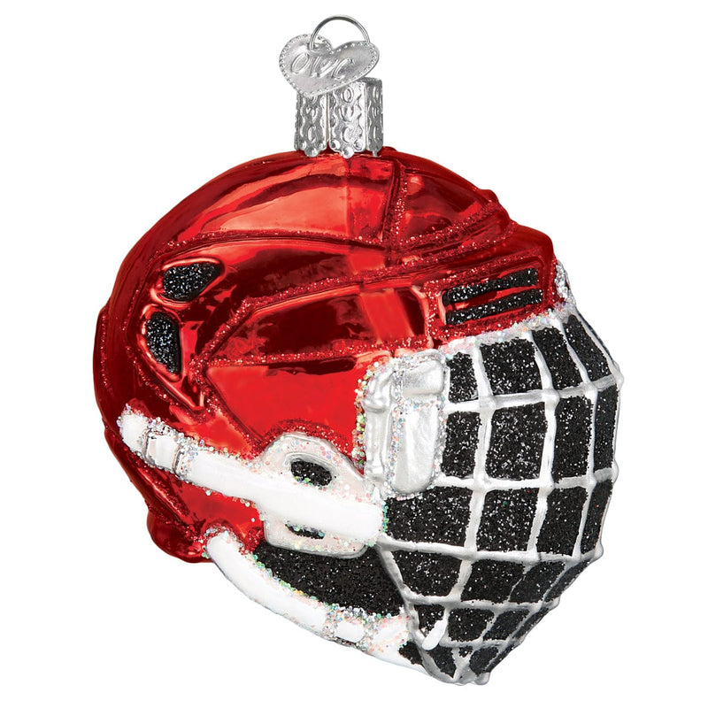 Old World Christmas Hockey Helmet Ornament