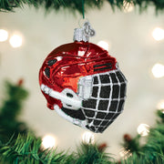 Old World Christmas Hockey Helmet Ornament