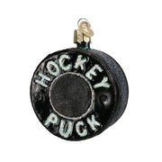 Old World Christmas Hockey Puck Ornament