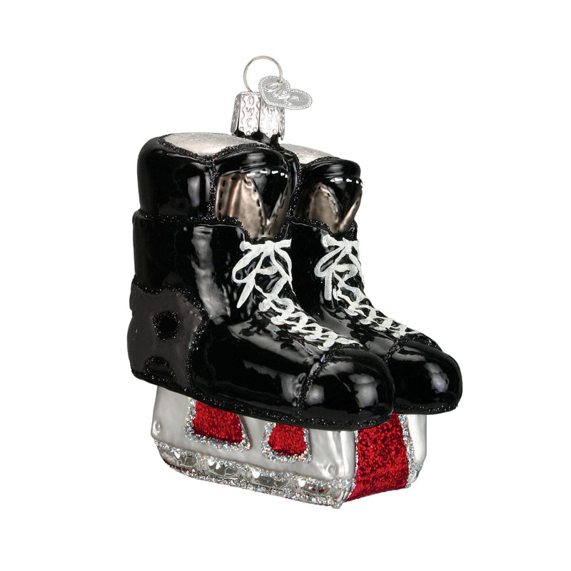 Old World Christmas Hockey Skates Ornament