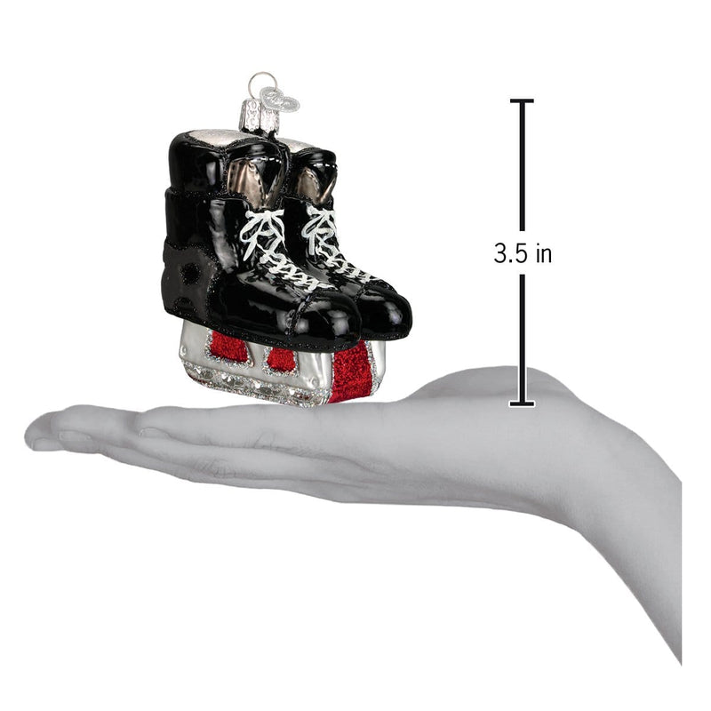 Old World Christmas Hockey Skates Ornament