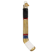 Old World Christmas Hockey Stick Ornament