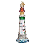 Old World Christmas Holiday Lighthouse Ornament