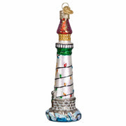 Old World Christmas Holiday Lighthouse Ornament