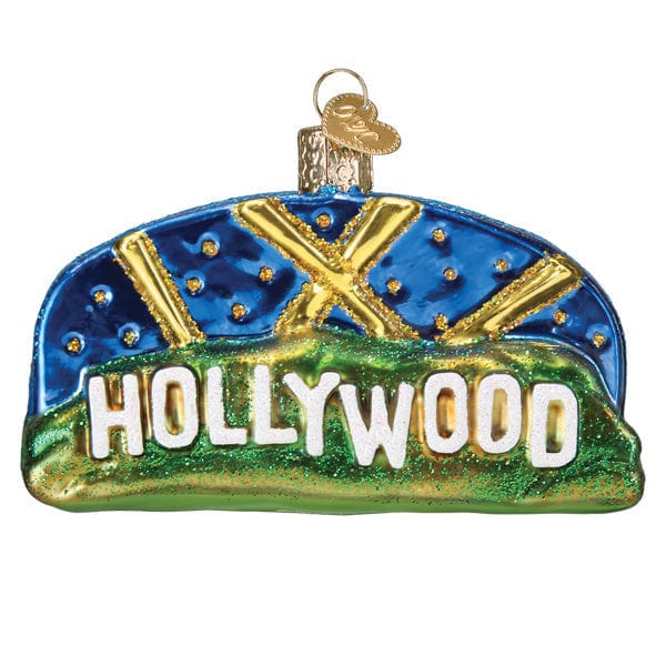 Old World Christmas Hollywood Sign Ornament