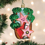 Old World Christmas Hollywood Walk Of Fame Ornament