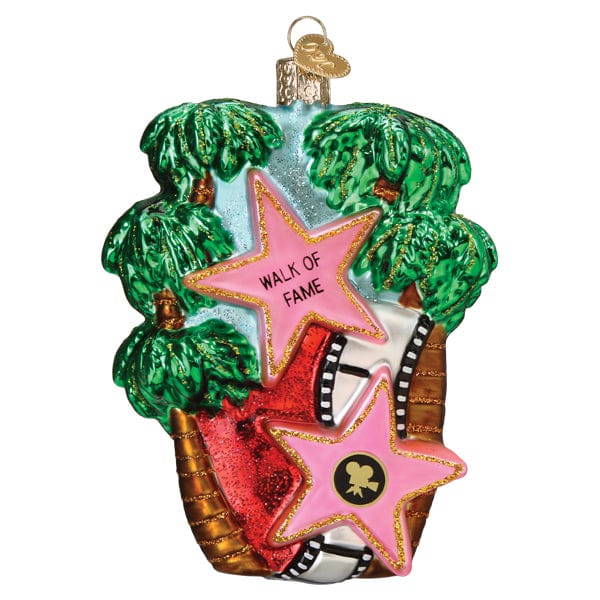 Old World Christmas Hollywood Walk Of Fame Ornament